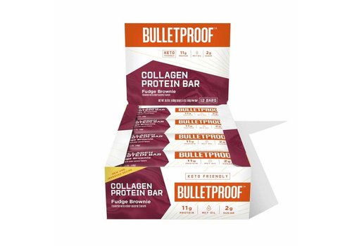 Bulletproof™ Bulletproof Fudge Brownie Collagen Protein Bar