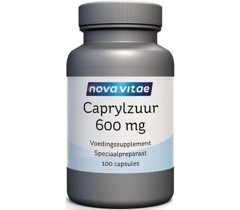 Caprylic acid 600 mg | 100 Capsules