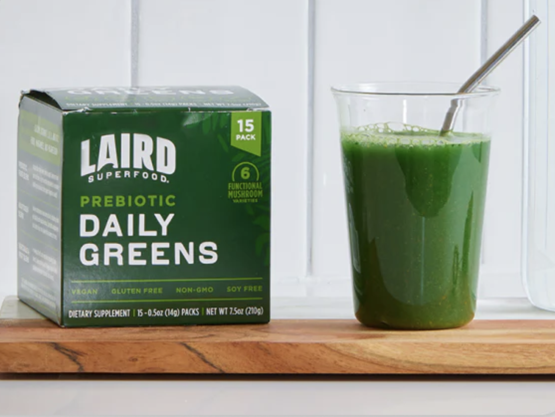 Prebiotic Daily Greens Laird Superfood NootroFit
