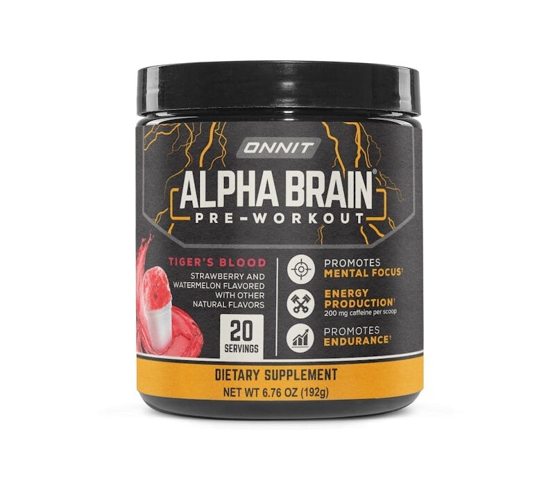 Onnit announces its more complete Alpha Brain Pre-Workout