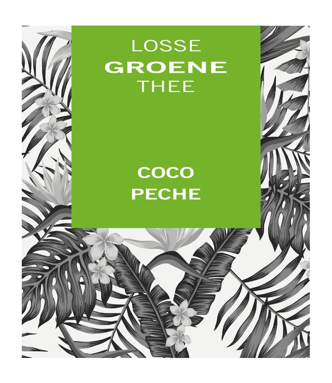 Groene thee Coco Pêche