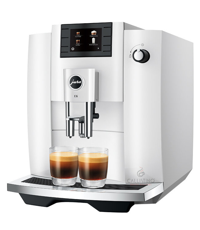 Jura E6 Piano White (EC)