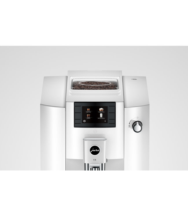Jura E6 Piano White (EC)