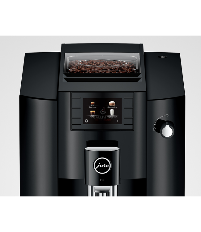 Koffiemachine JURA E6 (EC) Piano Black bij de Juraspecialist