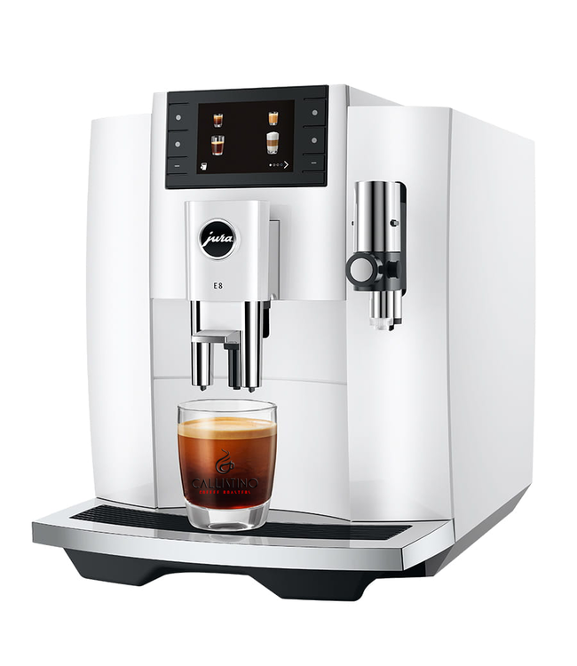 Jura E8 Piano White (EC)