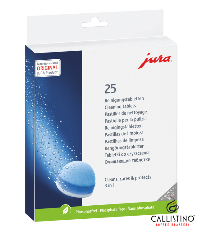 Jura Reinigingstabletten 25st 3-fasig