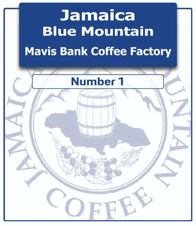 Jamaica Blue Mountain - Number 1 - Mavis Bank Coffee Factory