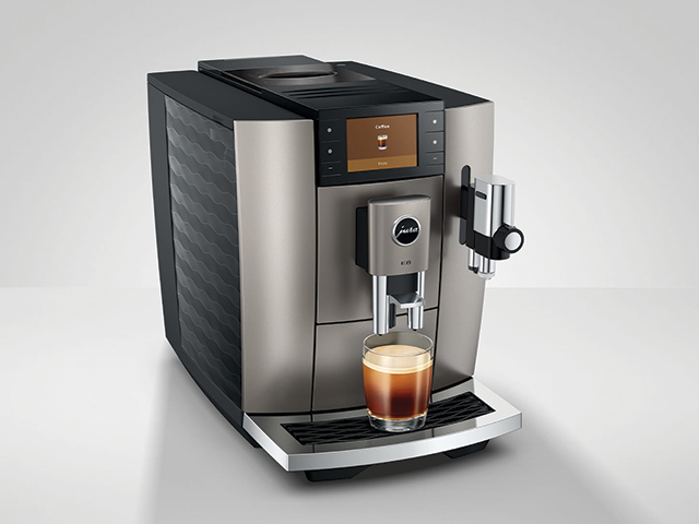 JURA E8 koffiemachine Midnight Silver