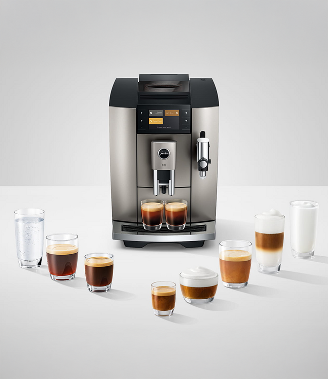 Jura E8 Midnight Silver (ED)