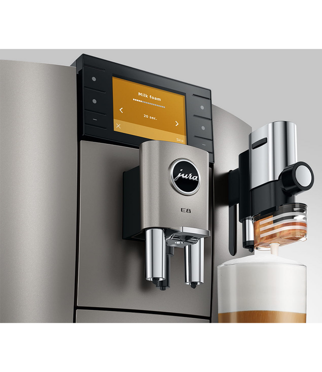 Jura E8 Midnight Silver (ED)