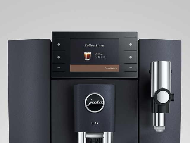 JURA E8 koffiemachine Cosmic Black