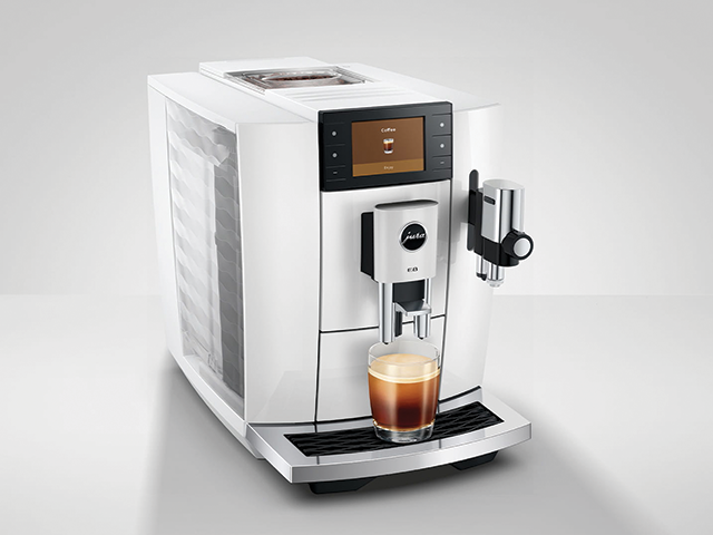 JURA E8 koffiemachine Piano White