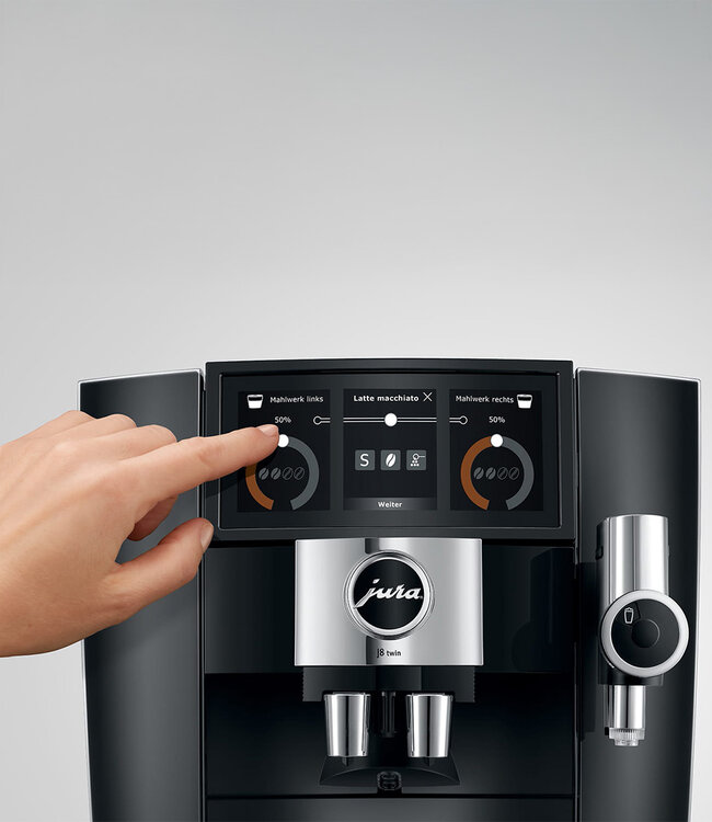 Jura J8 Twin Diamond Black (EA)