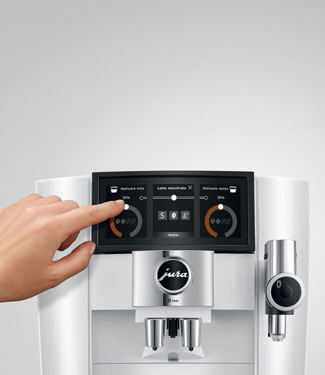 Jura J8 Twin Diamond White (EA)