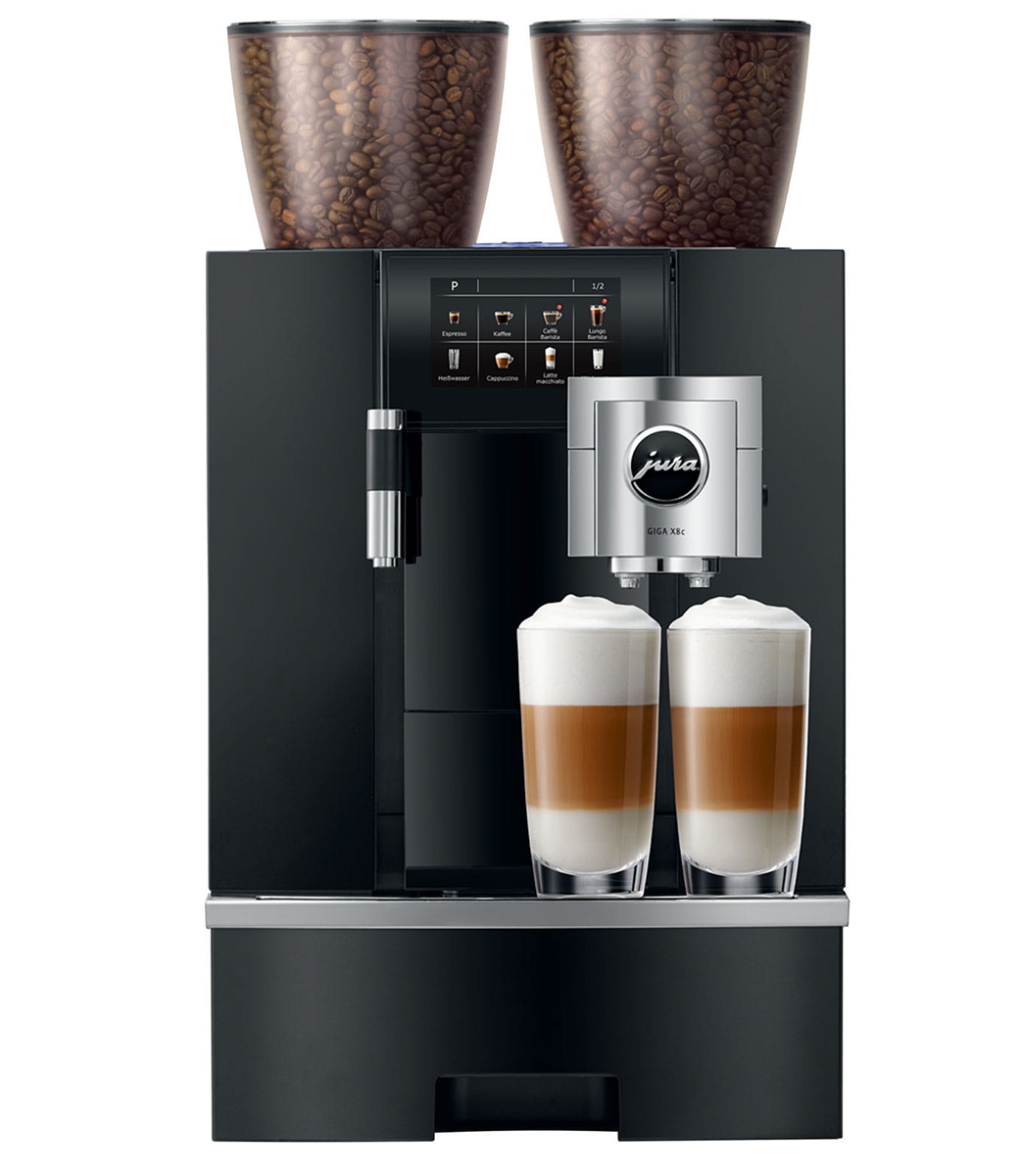 GIGA X8c met vaste wateraansluiting