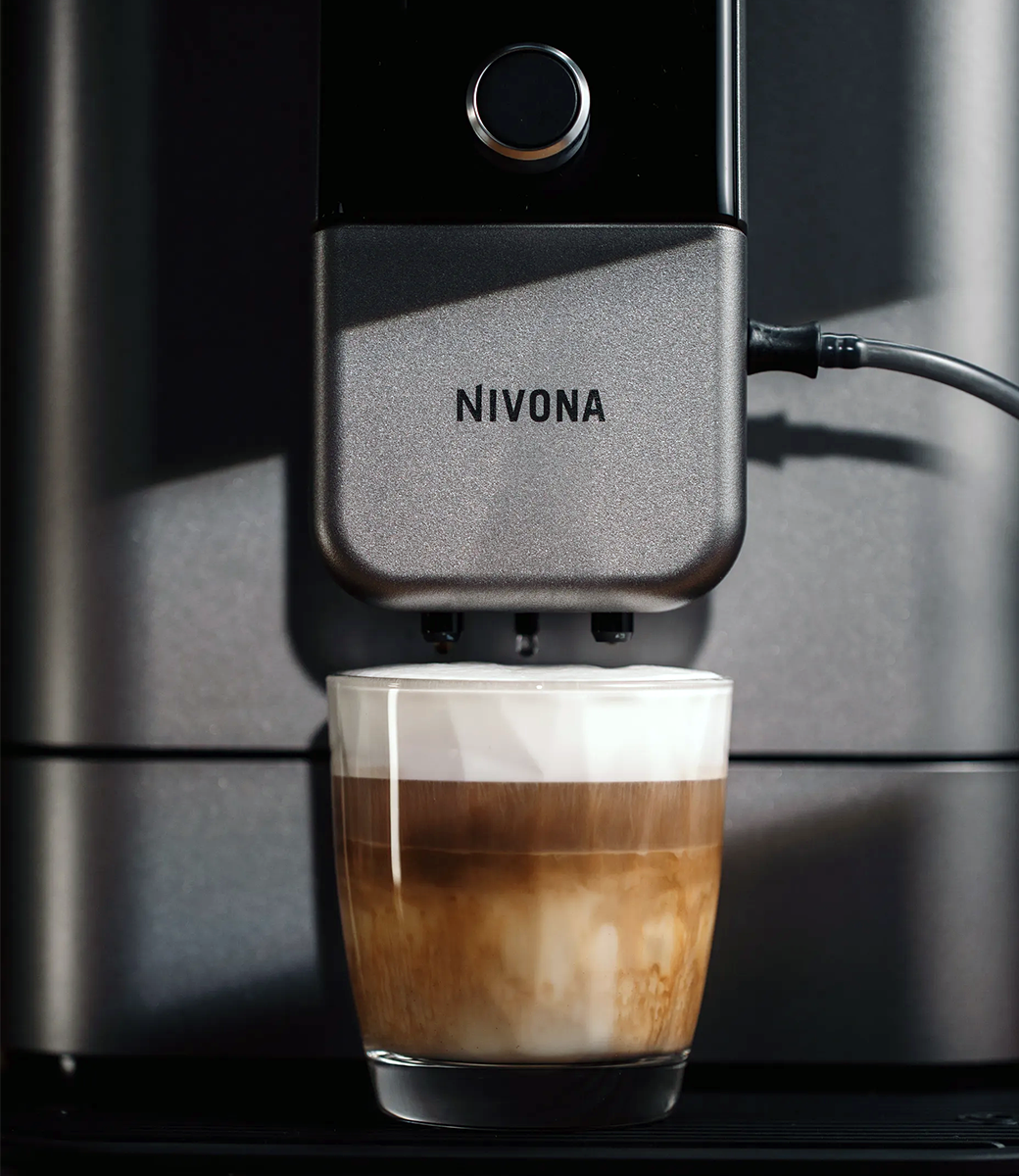 Detail van een NIVONA NIVO koffiemachine