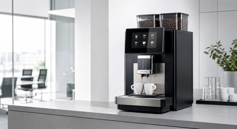 Professionele koffieoplossing voor winkels, praktijken en showrooms