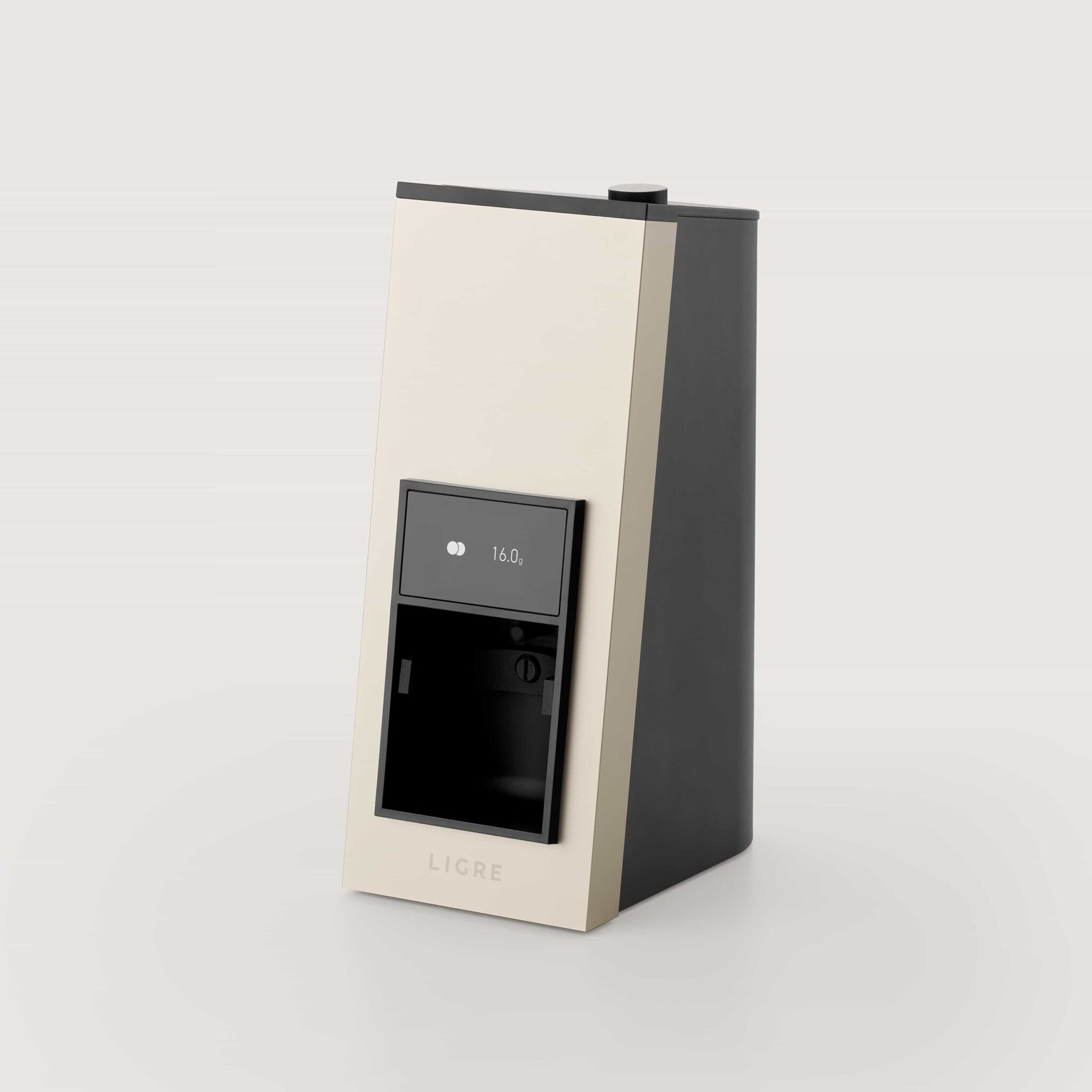 LIGRE siji Silver Beige koffiemolen