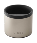 Ligre Knockbox Silver-Beige – premium uitklopbak
