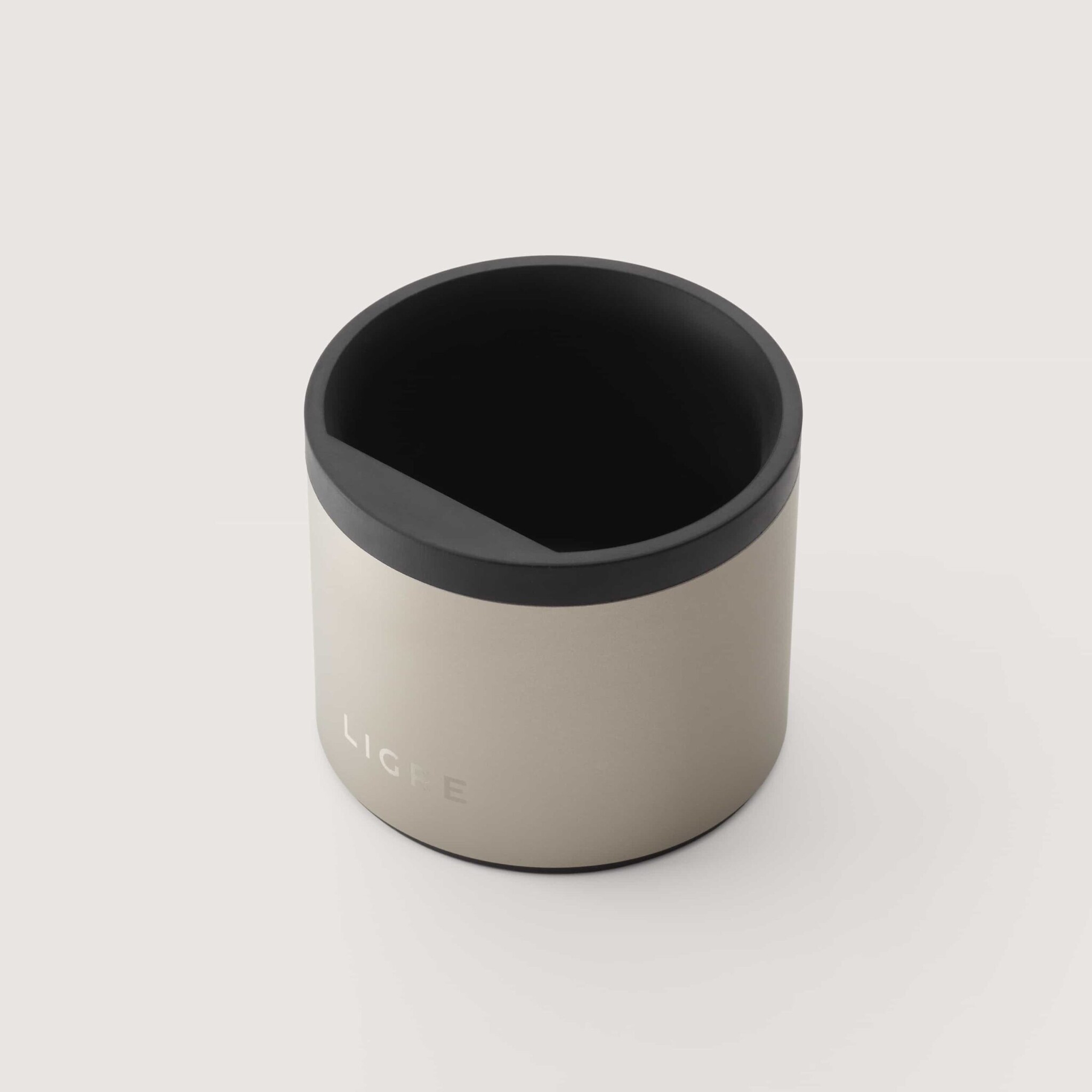 LIGRE Knockbox Silver Beige detail