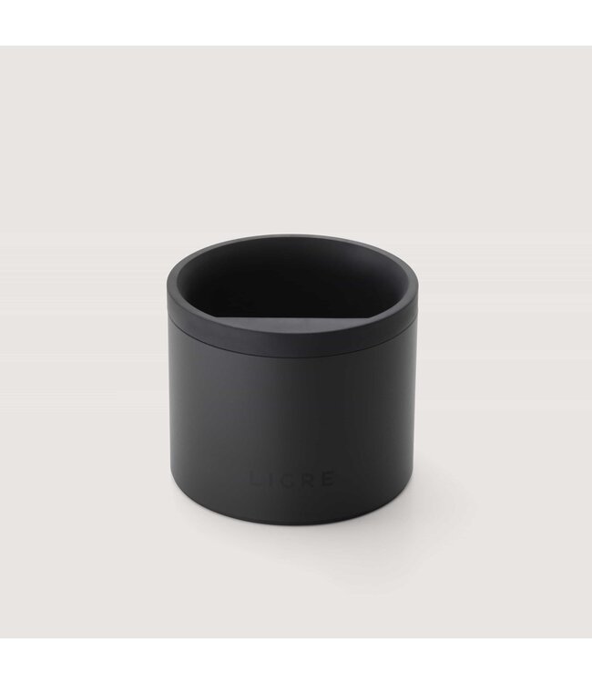 Ligre Knockbox Black-Mat – premium uitklopbak