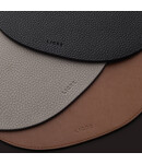 Ligre Tamper Mat Cognac Brown – premium leder