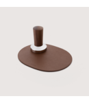 Ligre Tamper Mat Cognac Brown – premium leder