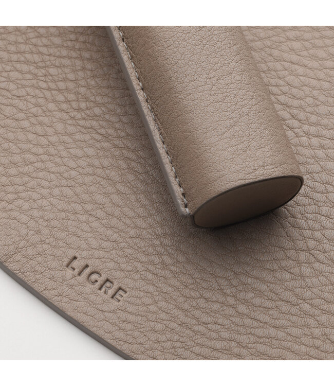 Ligre Tamper Mat Elephant Grey – premium leder