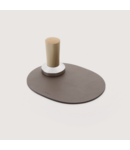 Ligre Tamper Mat Elephant Grey – premium leder