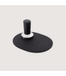 Ligre Tamper Mat Pebble Black – premium leder