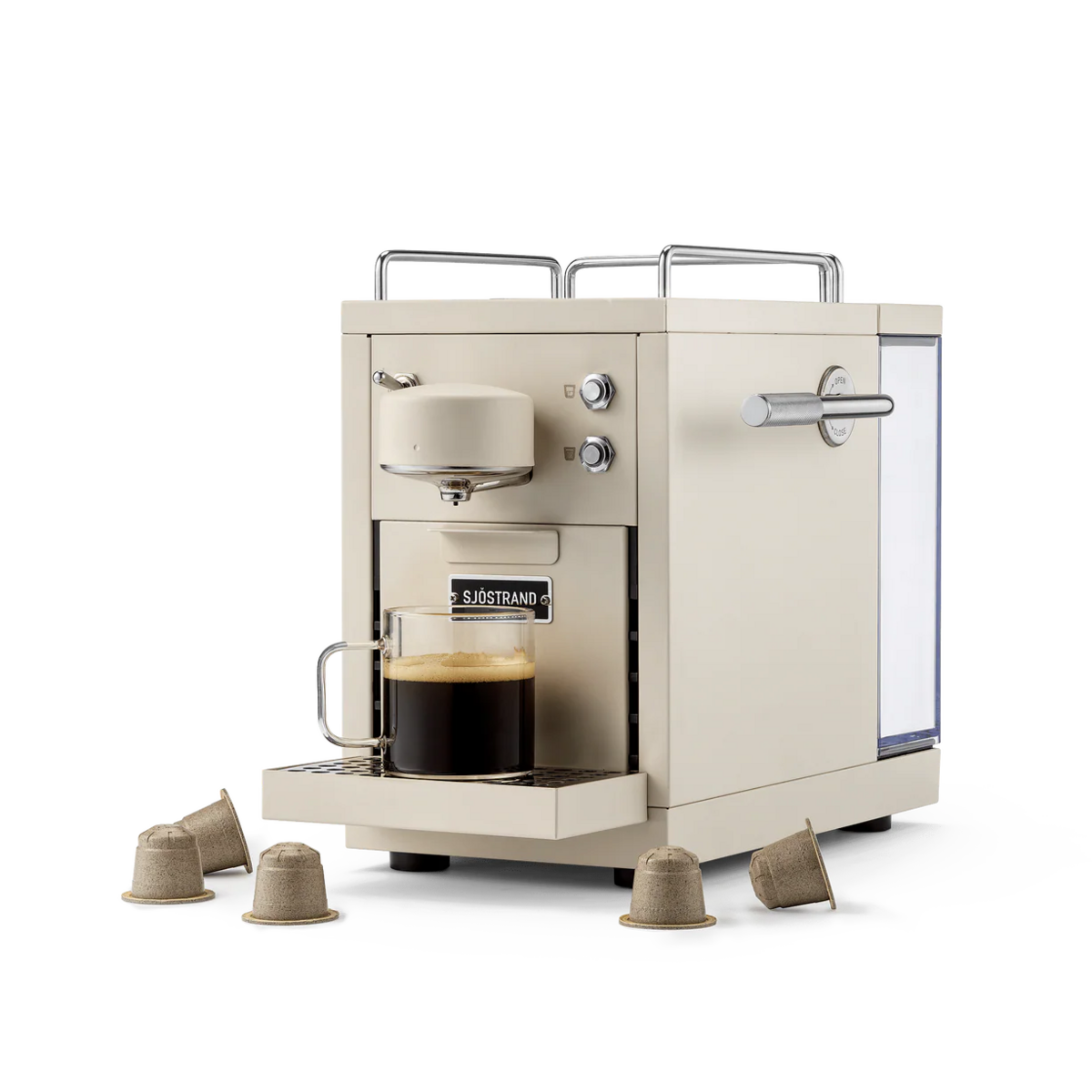 SJÖSTRAND The Original 2.0 Beige capsulemachine