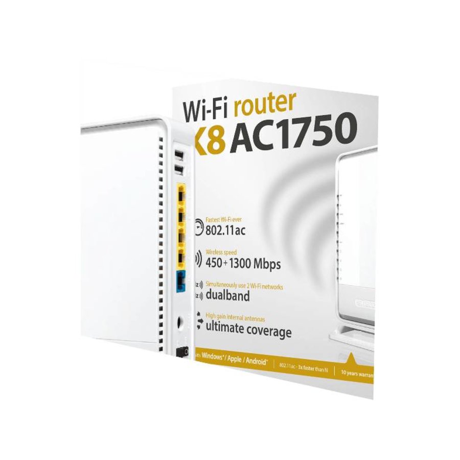 Sitecom AC1750 Wi-Fi Gigabit Router X8-2