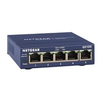 thumb-Netgear GS105 5-port Ethernet Switch-1