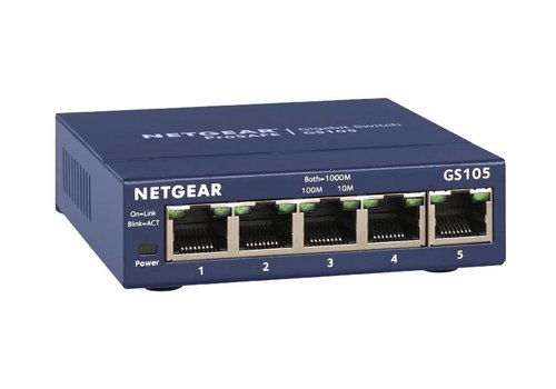  Netgear GS105 5-port Ethernet Switch 