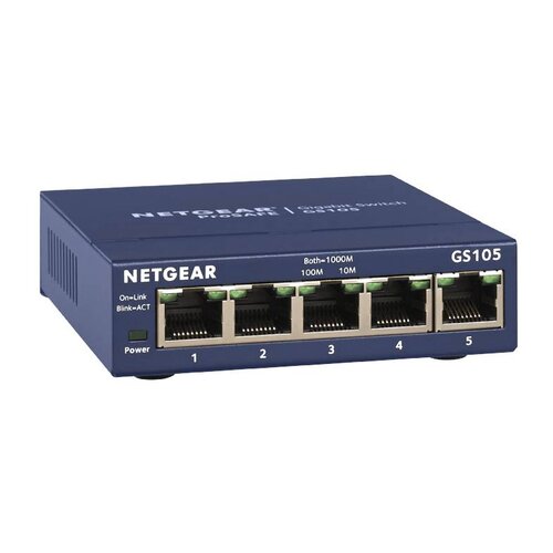  Netgear GS105 5-port Ethernet Switch 