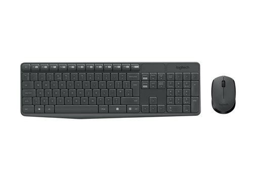 Logitech MK235 draadloos toetsenbord en muis 