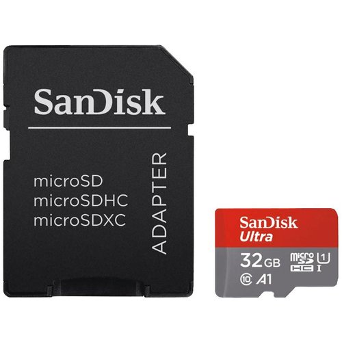  Sandisk MicroSD Ultra 32 GB 98 MB/s Class 10 geheugenkaart 