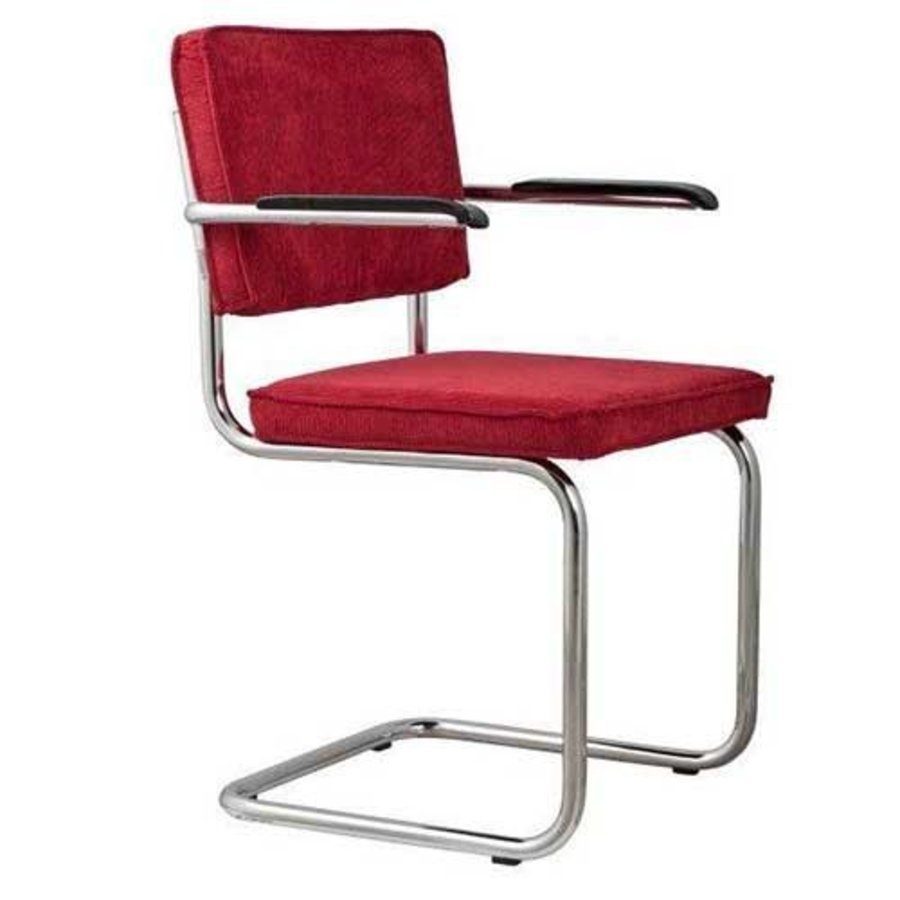 Ridge Rib chair with armrests-2