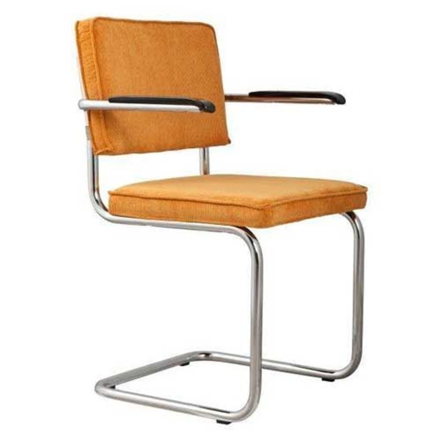 Ridge Rib chair with armrests-3
