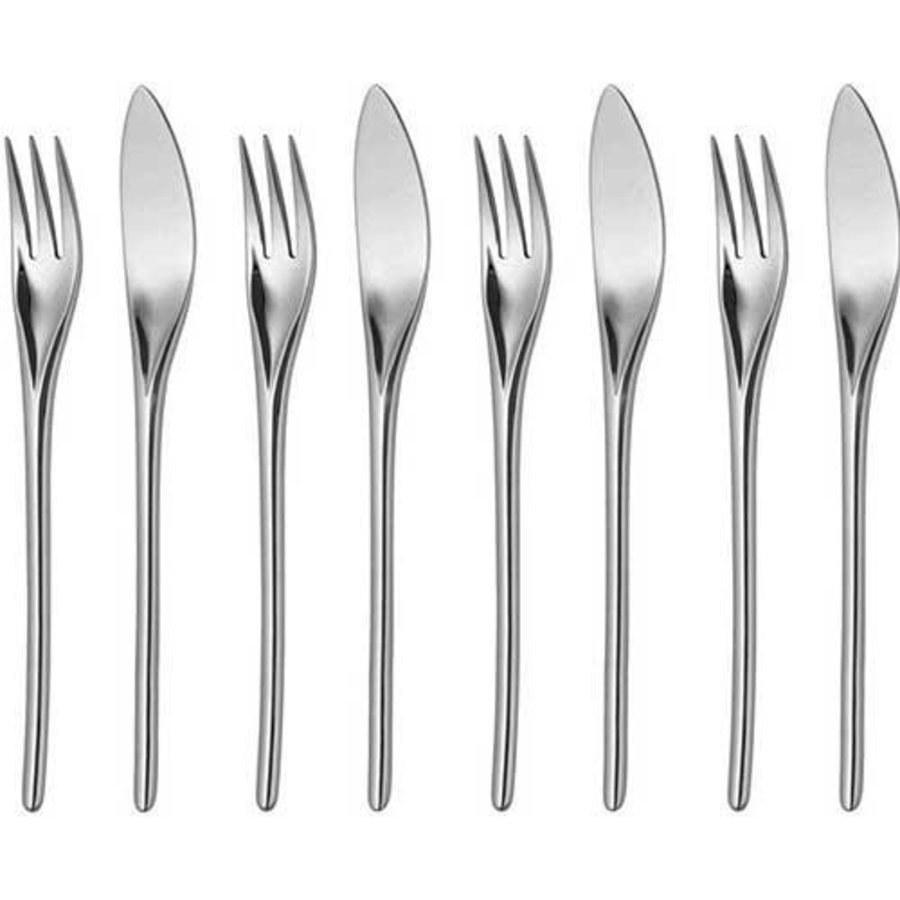 Bud fish cutlery - 8 pieces-1