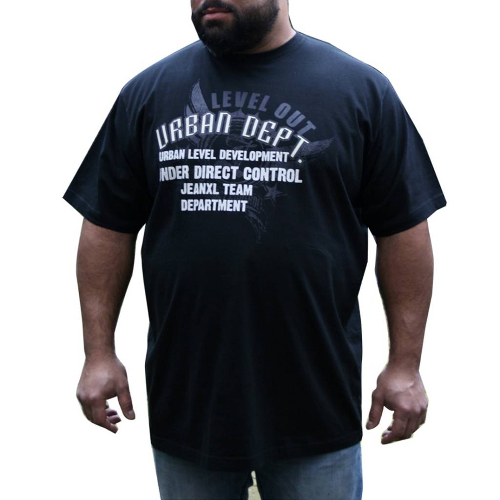 JeansXL Grote maten Zwart T-shirt 716