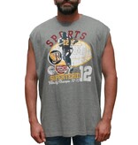 VANDAM 7763 Grote maten Melange Tank Top 3XL-8XL