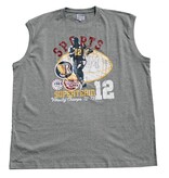 VANDAM 7763 Grote maten Melange Tank Top 3XL-8XL