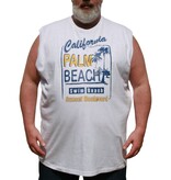 DAGIO 11761 Grote maten Witte Tank Top  3XL-8XL