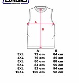 DAGIO 11761 Grote maten Witte Tank Top  3XL-8XL