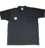 JeansXL Grandes tailles Polo noir 3XL-6XL