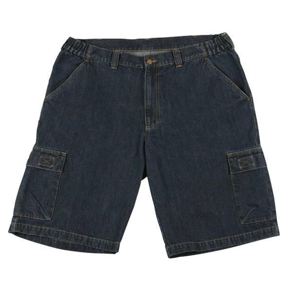 JeansXL 510 Grandes tailles Bermuda bleu foncé 3XL-8XL