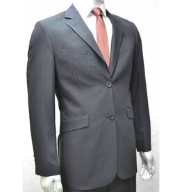 V&H Suits 300 Costume bleu foncé en grandes tailles