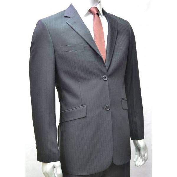 V&H Suits 300 Costume bleu foncé en grandes tailles