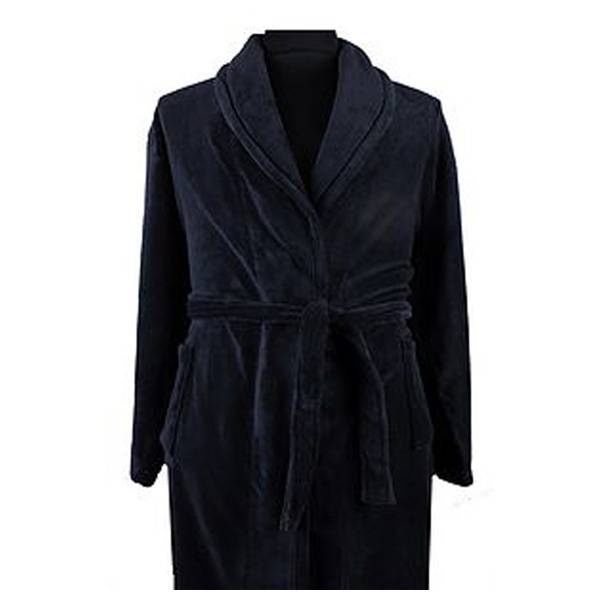 Espionage Grande taille peignoir bleu 2XL-8XL